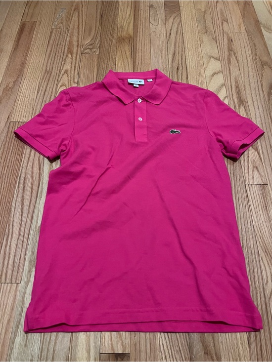 Lacoste Other - Lacoste Hot Pink Short Sleeve Polo Shirt